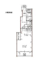 ロベリアB ワンルームの間取図画像