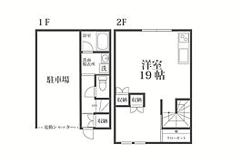 GRIVA ワンルームの間取図画像