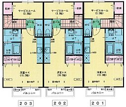 トレーフル 1SKの間取図画像