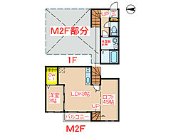 PROUD壱番館 1LDKの間取図画像