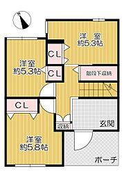 PROS TERRACE SOUTH 3LDKの間取図画像