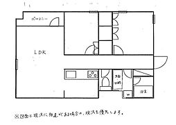 プリメロ湘南 2LDKの間取図画像