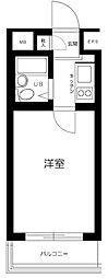 スターホームズ千歳烏山 1Kの間取図画像