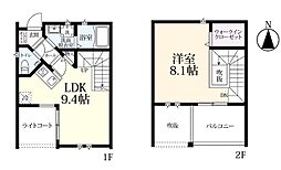 プレミアムアイランド城原5 1LDKの間取図画像
