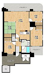 サンパーク年見町ネクシア 4LDKの間取図画像