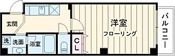プラネックスKOBE 1Kの間取図画像