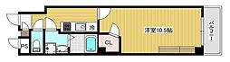 Ciel本町 1Kの間取図画像