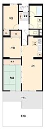 ライオンズマンション取手第2 3LDKの間取図画像