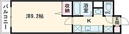 SunRiverAvenue 1Kの間取図画像