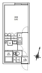 MAXIV CITY板橋区役所前 1Kの間取図画像