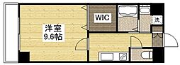 ASPREMIUM表町 1Kの間取図画像