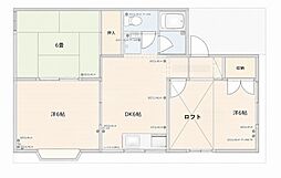 メゾン吉沢 3DKの間取図画像
