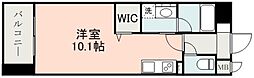 ロザリアン紺屋町 ワンルームの間取図画像