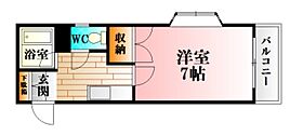 3階 / 1K / 23.27㎡