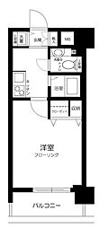 メゾン・ド・ヴィレ渋谷 1Kの間取図画像