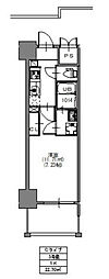 Bloom 大須賀町 1Kの間取図画像