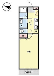 LUMIA 1Kの間取図画像