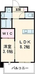 PRENDREMAISONHIROTA 1LDKの間取図画像