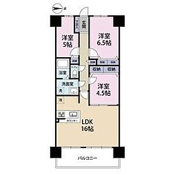 グレーシィ須磨アルテピア3番街・2 3LDKの間取図画像