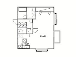 メゾンエスポワール 1Kの間取図画像
