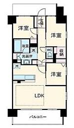 プレサンスロジェ岐阜ザ・クラス2 3LDKの間取図画像