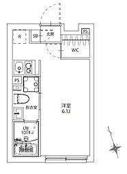 MAISHIN桜台 ワンルームの間取図画像