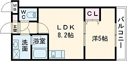 GRANCASA日の又 1LDKの間取図画像
