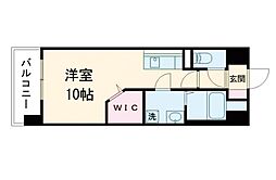 S-RESIDENCE熊本駅前 ワンルームの間取図画像