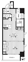RESIDIA新御徒町 1LDKの間取図画像