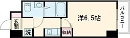 グリーン・ネス神戸駅前 1Kの間取図画像