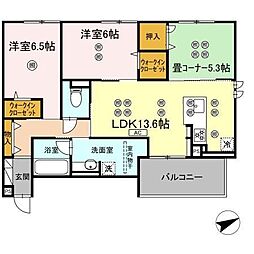 The Soveria 3LDKの間取図画像