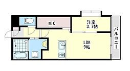 BLISTOL.K 1LDKの間取図画像
