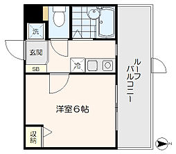 フェリーチェ豊玉中壱番館 1Kの間取図画像