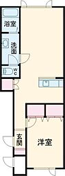 ノースゲート 1LDKの間取図画像