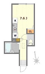 NOKI大泉学園 ワンルームの間取図画像