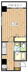 i-CITY広瀬 1Kの間取図画像