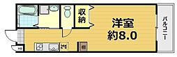 KOTONEYALOKA ワンルームの間取図画像