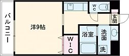 NEW ERA上南部 1Kの間取図画像