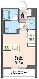 シャーメゾン表町 ワンルームの間取図画像