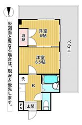 ロイヤルグランデ120 2Kの間取図画像