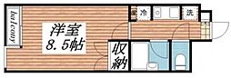 興和太平アパートメント 1Kの間取図画像