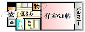 5階 / 1K / 21.37㎡