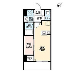 (仮称)ONLY ONE三田市三田町 新築 1LDKの間取図画像