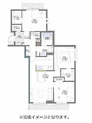 シャーメゾンEclat 3LDKの間取図画像