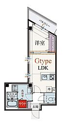 b'CASAKawasaki6 1LDKの間取図画像