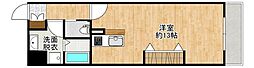 Lienmillepaix ワンルームの間取図画像