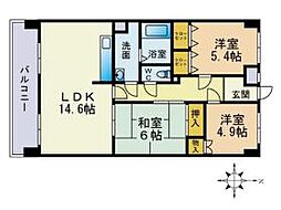 マルベリーハウス 3LDKの間取図画像
