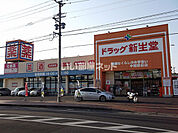 【ドラッグストア】ドラッグ新生堂　中間駅前店まで448ｍ