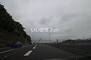 【その他】福岡前原道路 周船寺IC 下り 入口まで804ｍ