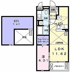 JR片町線(学研都市線) 鴻池新田駅 徒歩9分 2階/-